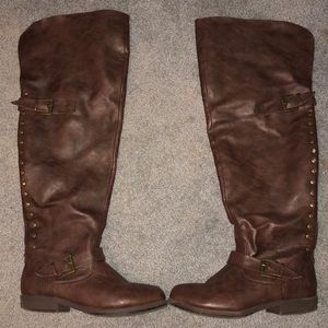 Journee Collection Size 7.5 Over the Knee Boots